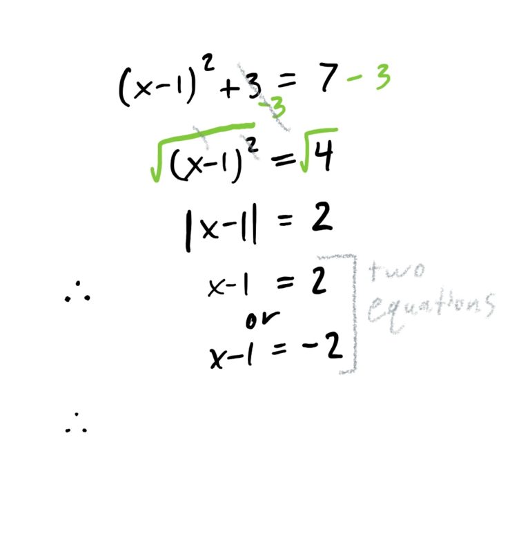 add 1 to both sides in both equations