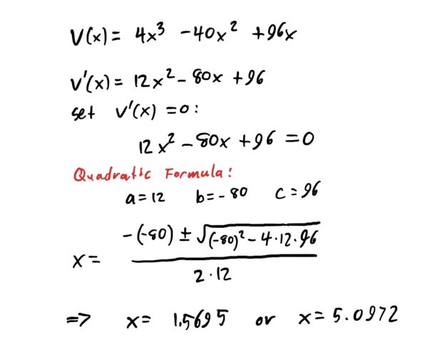 work for finding critical points